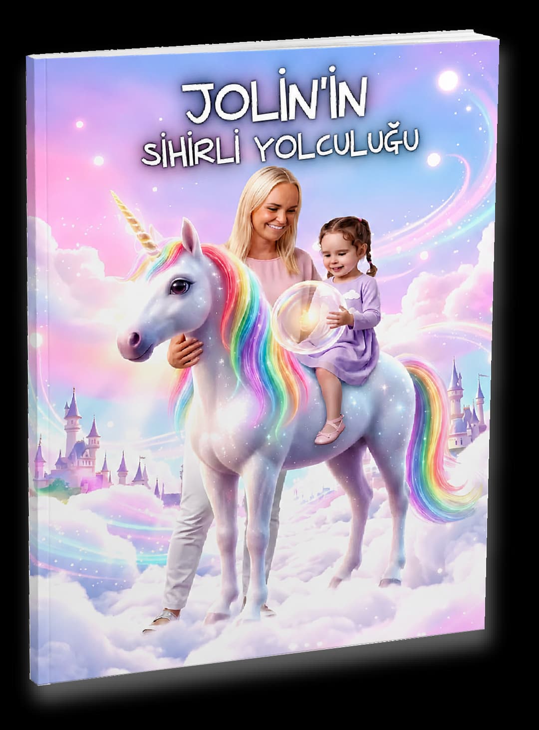 Prenses ve unicorn macerası kişiye özel çocuk kitabı carousel görseli